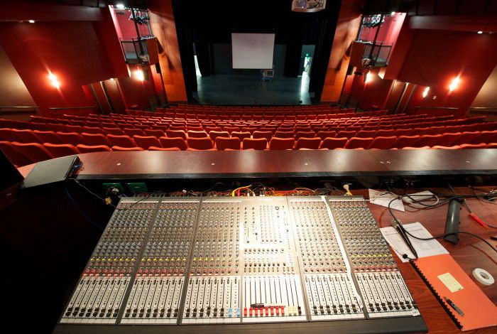 View from the Sound board