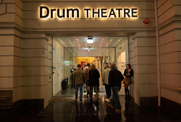 Outside of the Drum Theatre
