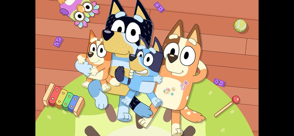 Bluey and friends
