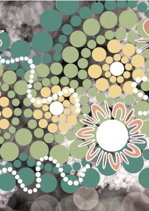 Artwork by Lakeisha Clayton, Mutti Mutti / Bunurong Artist 2024.